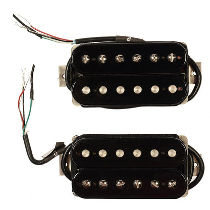Bare Knuckle HB Nailbomb Set 50mm 4-Conductor Short Leg Alnico V Black Parts / Guitar Pickups