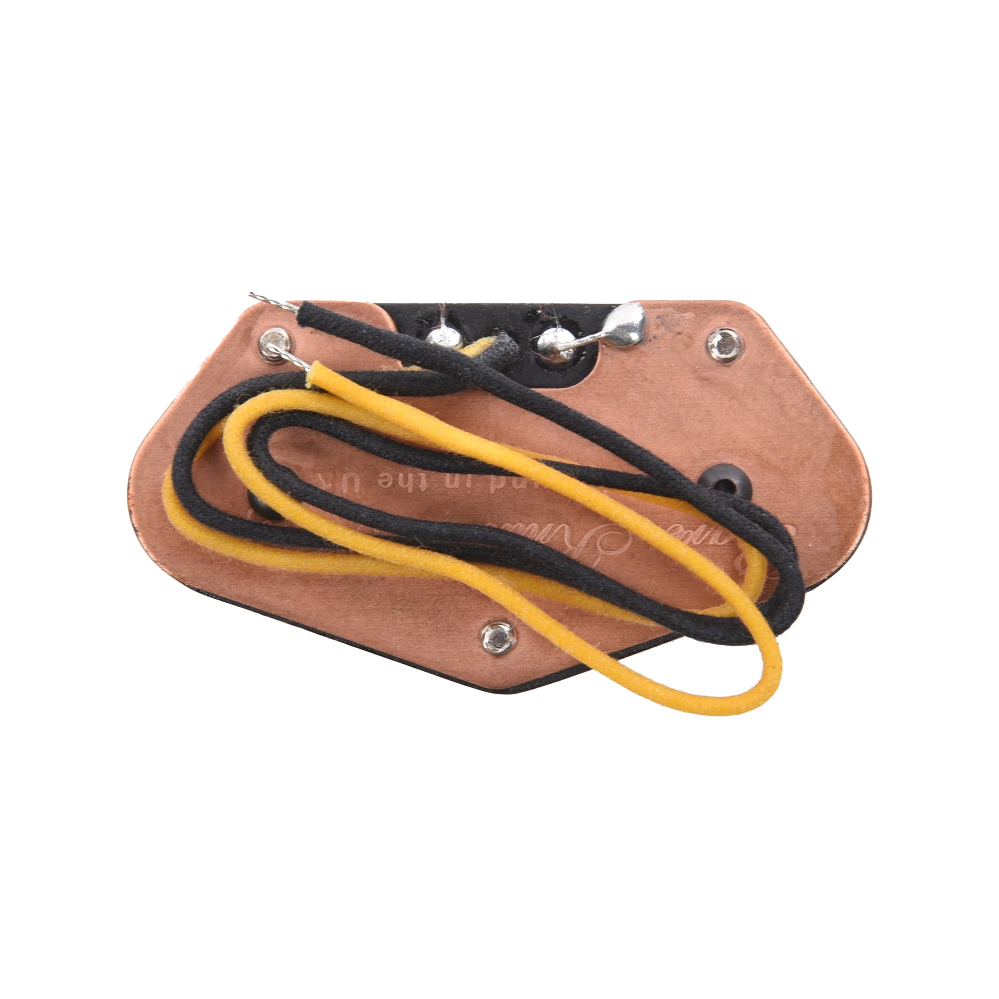 Bare Knuckle Standard Range Blackguard Tele Series Flat '52 Bridge Pickup Aged Black Parts / Guitar Pickups