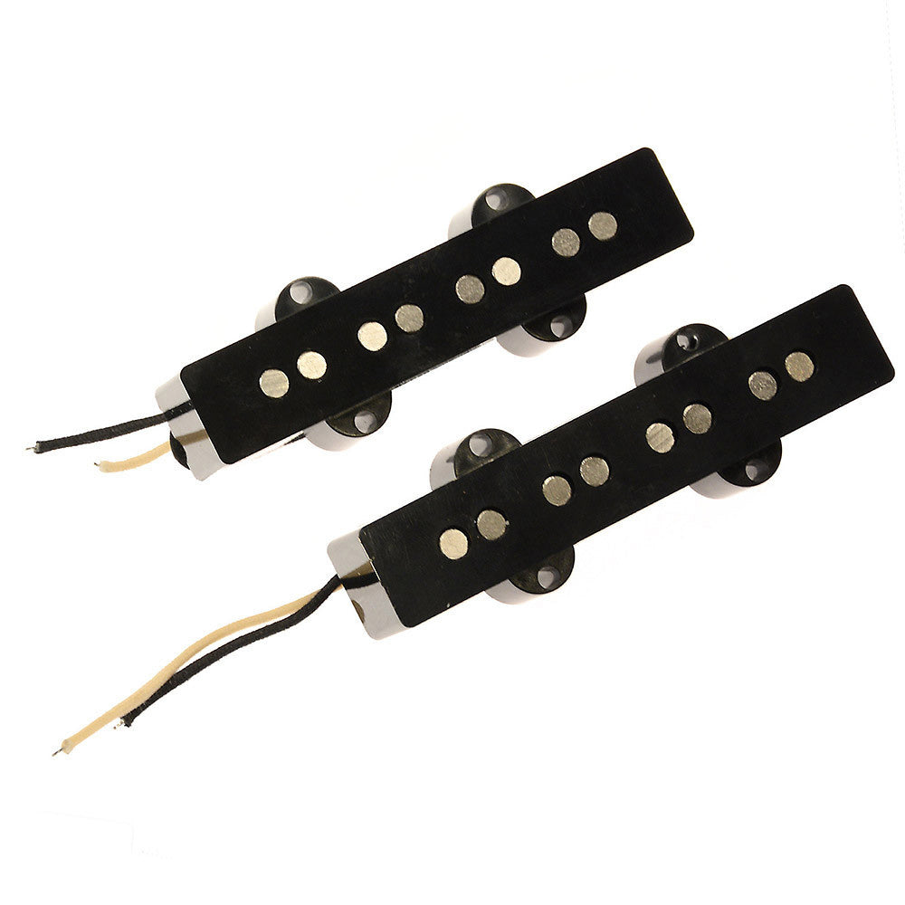 Bare Knuckle Standard Range J Bass '60 PE Pickup Set Black Parts / Guitar Pickups