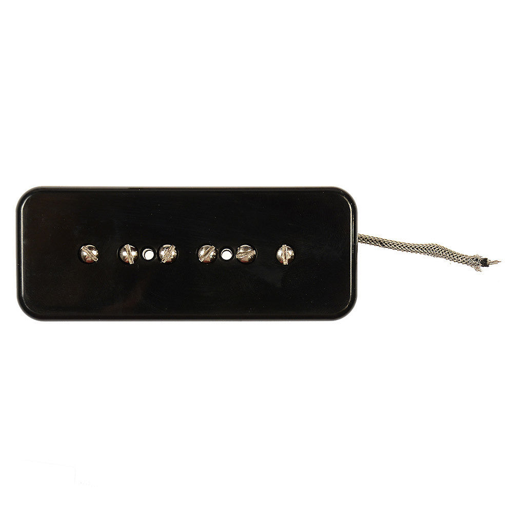 Bare Knuckle Standard Range Nantucket 90 P90 Neck Pickup Soapbar Black Parts / Guitar Pickups