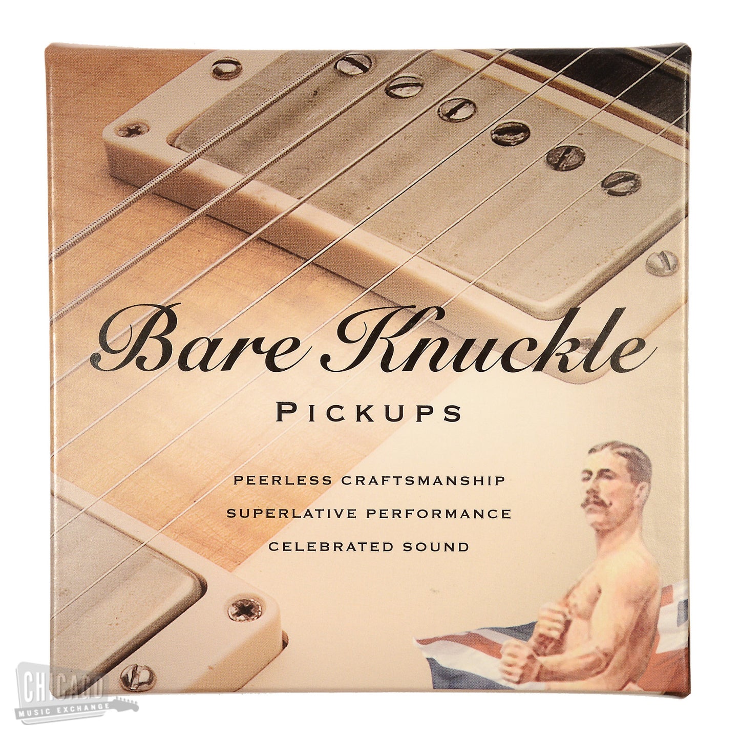 Bare Knuckle Standard Range P Bass '51 Flat Pole P Pickup Black Parts / Guitar Pickups