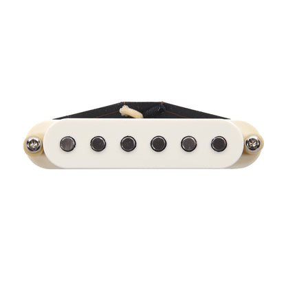 Bare Knuckle Standard Range PAT Pend. '63 Veneer Board Strat Bridge Pickup Flat Magnet Profile Parchment Parts / Guitar Pickups