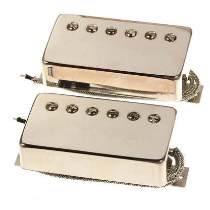 Bare Knuckle Standard Range Stormy Monday Humbucker Set 2-Conductor Long Leg Potted Nickel Parts / Guitar Pickups