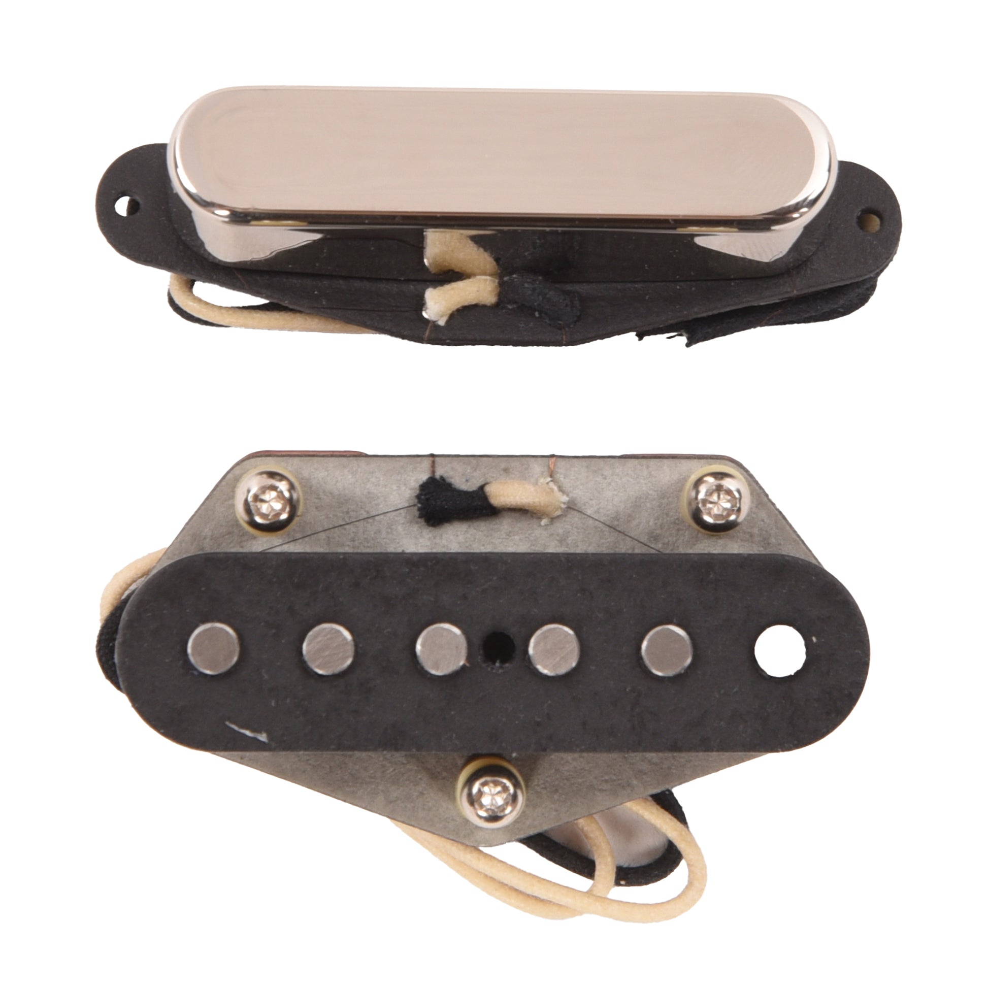 Bare Knuckle Standard Range The Boss Tele Pickup Set Four Way Mod Nickel Parts / Guitar Pickups