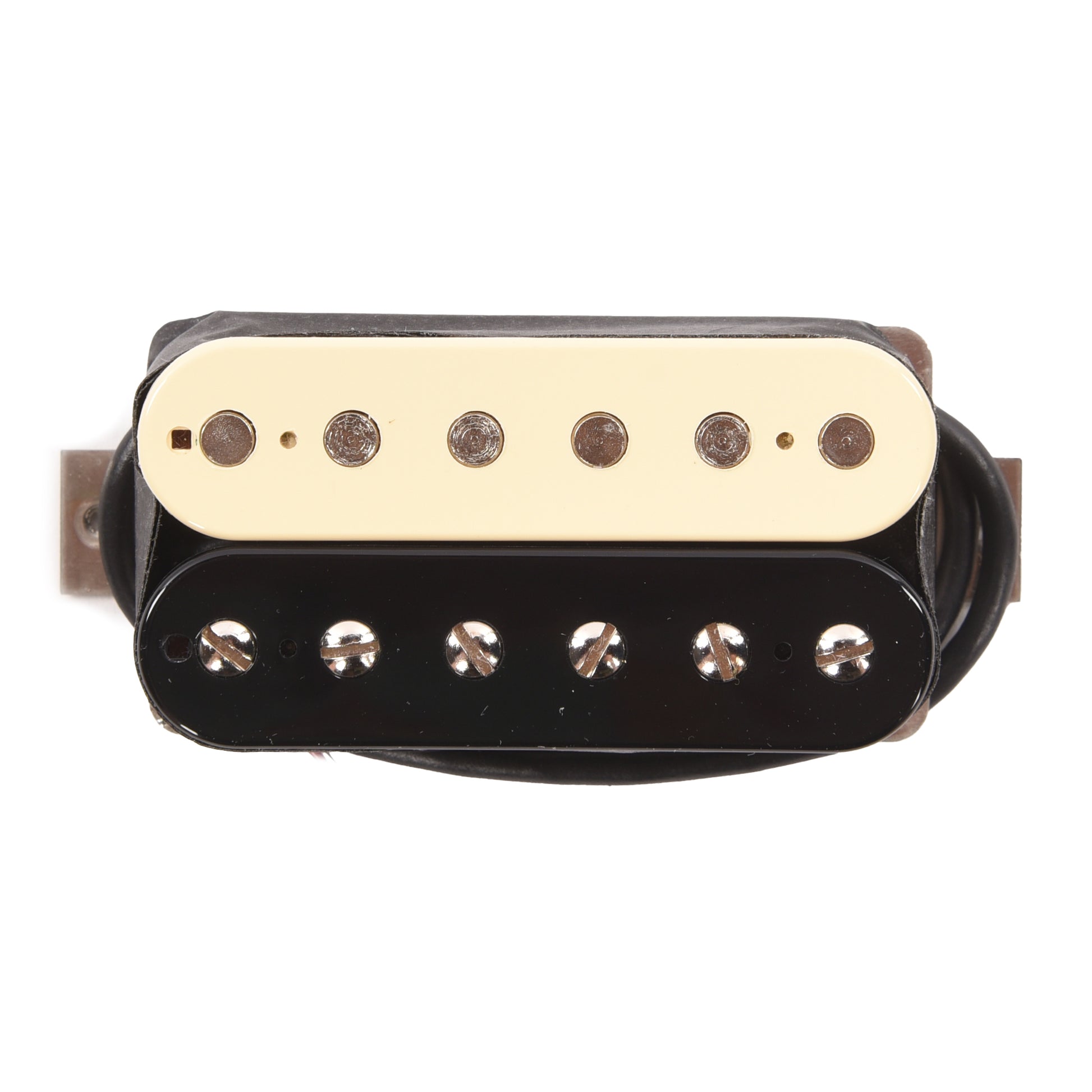 Bare Knuckle Standard Range The Mule Bridge Humbucker 53mm 4-Conductor Short Leg Potted Zebra Parts / Guitar Pickups