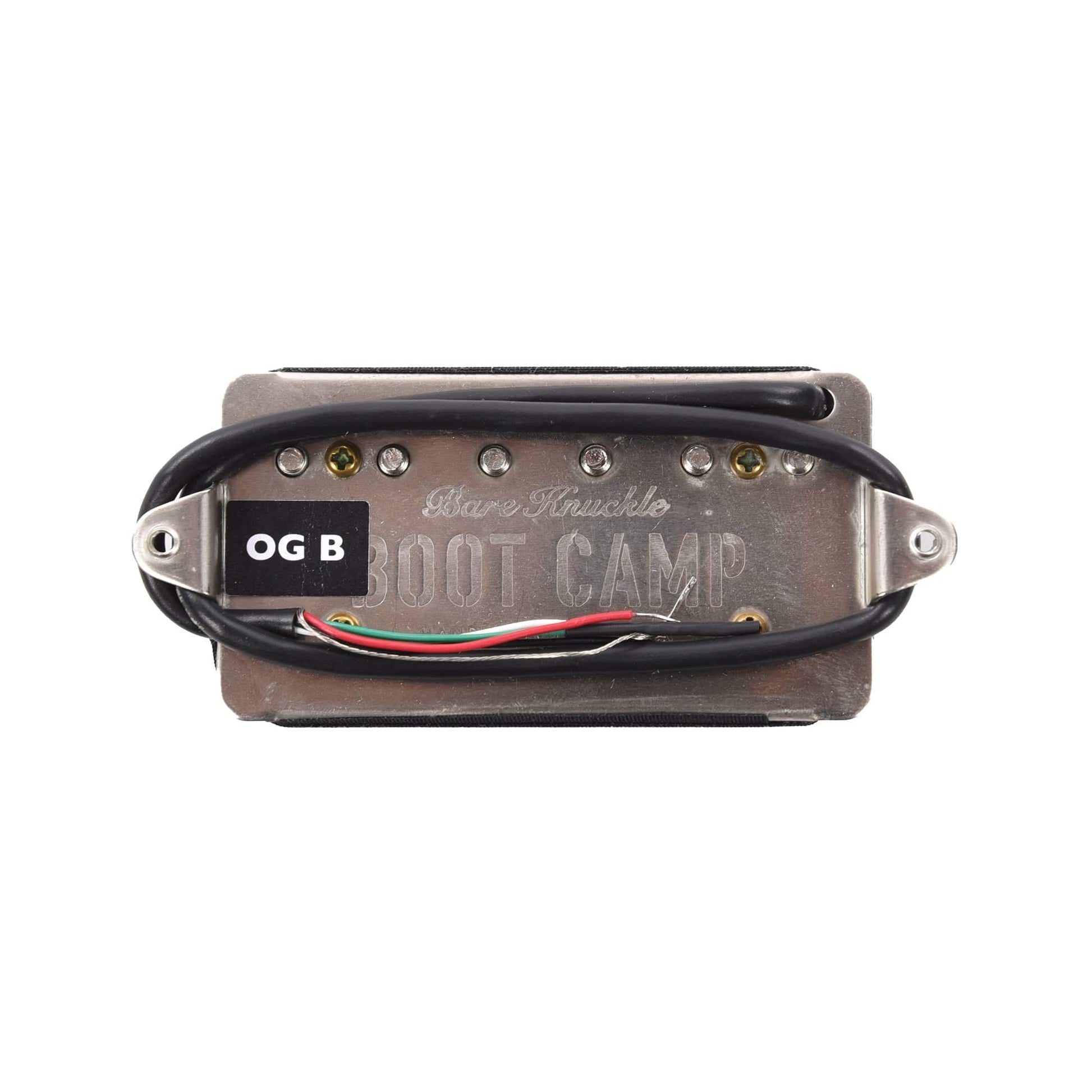 Bare Knuckle Boot Camp Humbucker Old Guard Bridge Pickup 53mm Zebra Pickups & Preamps