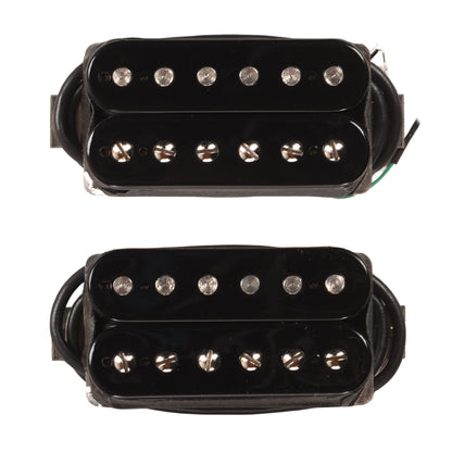 Bare Knuckle Humbucker The Mule Set 50mm 4-Conductor Short Leg Unpotted Black Cover Pickups & Preamps