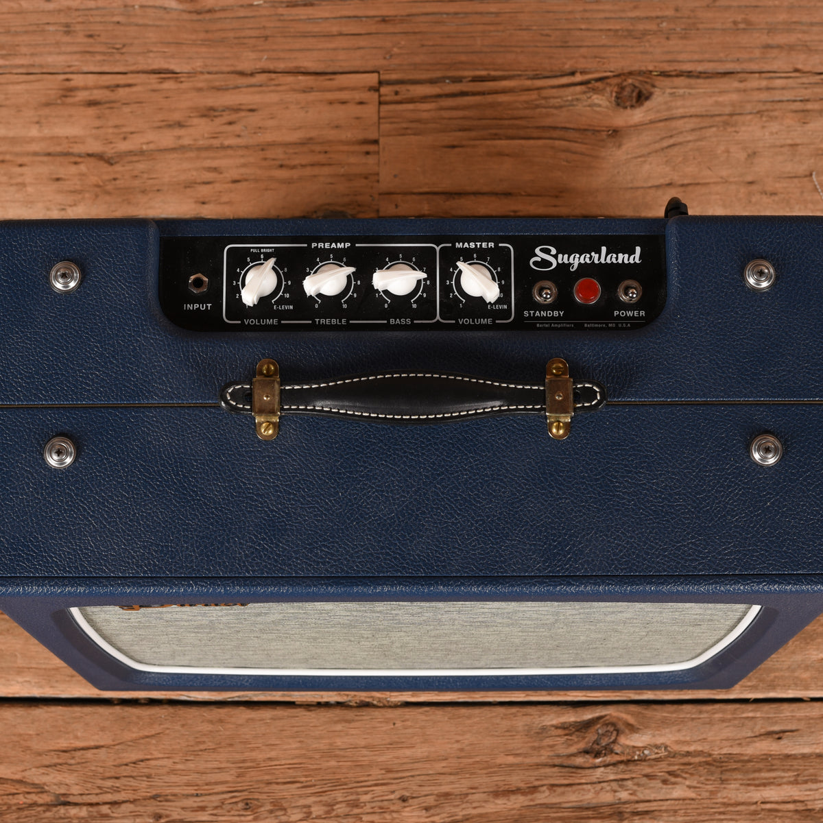 Bartel Sugarland 12-Watt 1x12-Inch Tube Combo Guitar Amplifier Dark Blue Amplifiers