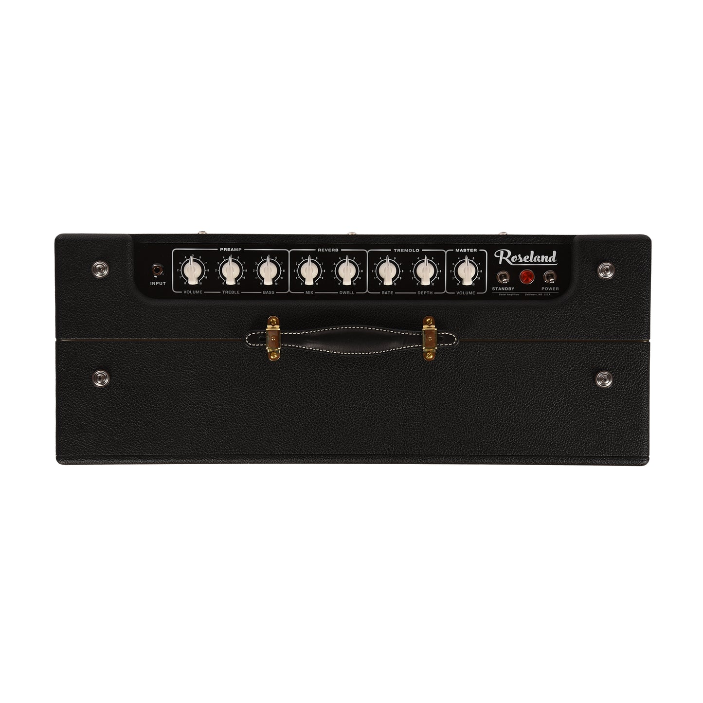 Bartel Roseland 45W 1x12 Combo British Black w/ Black Vintage Cloth, Reverb, Tremolo & Fane Alnico A60 Speaker Amps / Guitar Amps / Guitar Combos
