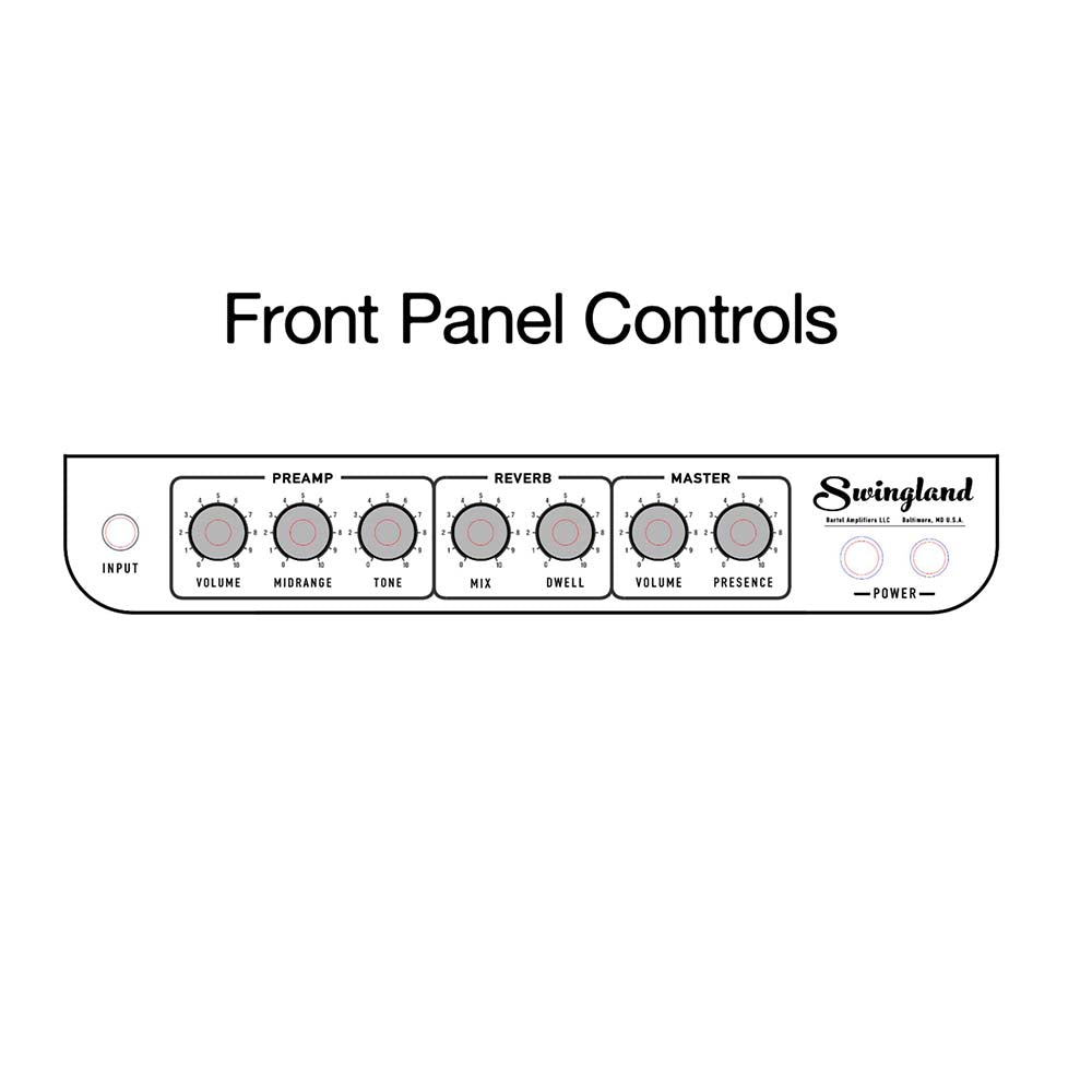 Bartel Swingland 3w 1x12 Tube Guitar Combo Amp Vintage Black Amps / Guitar Amps / Guitar Combos