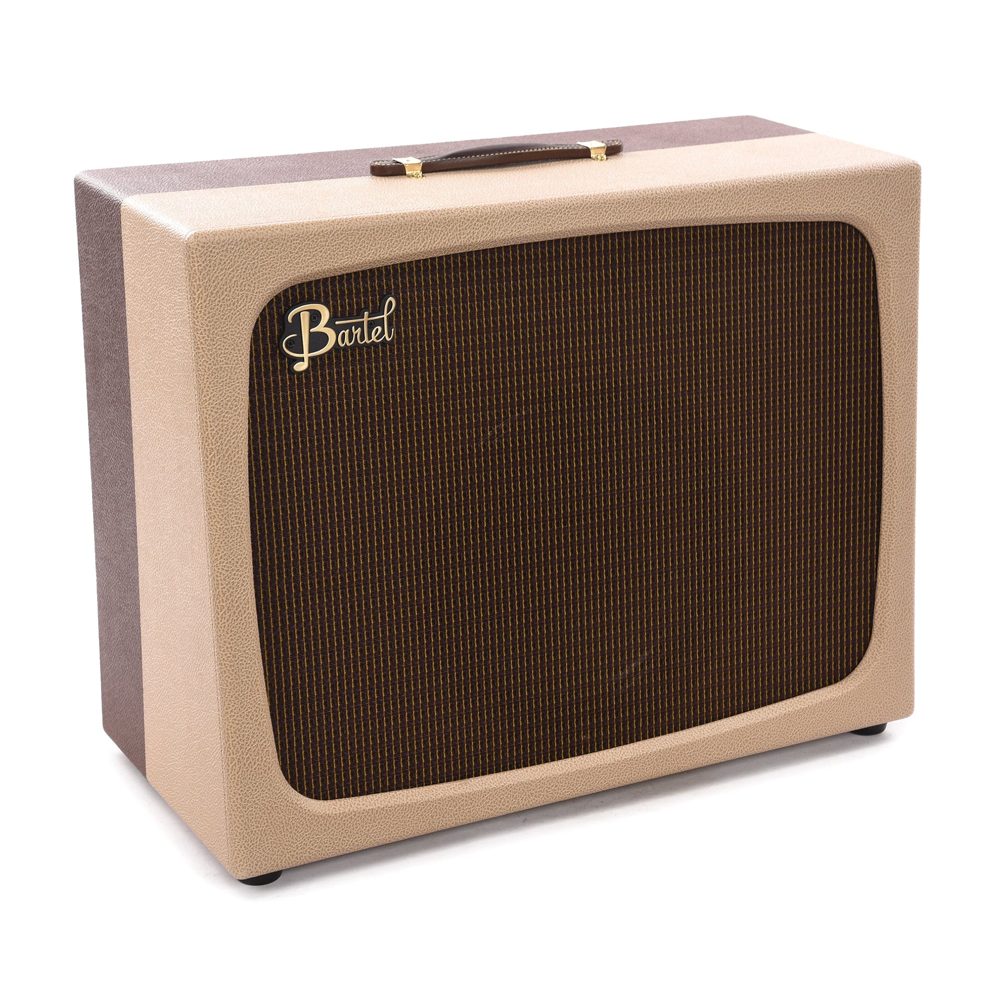 Bartel Roseland 1x12 Extension Cabinet Slanted Front Ivory/Brown Tolex w/Fane Alnico A60 Speaker Amps / Guitar Cabinets