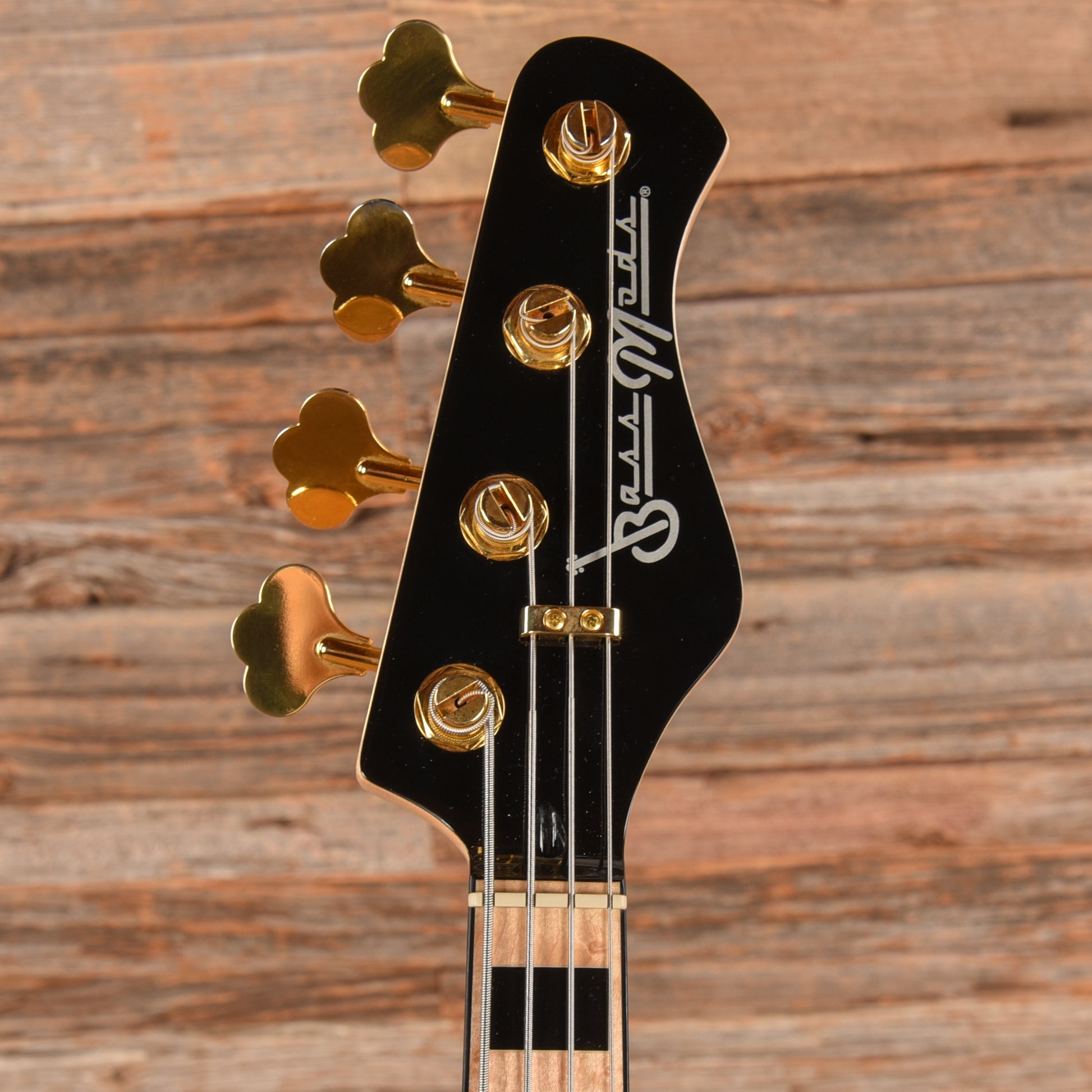 Bass Mods EF-4 Ethan Farmer Black Bass Guitars / 4-String