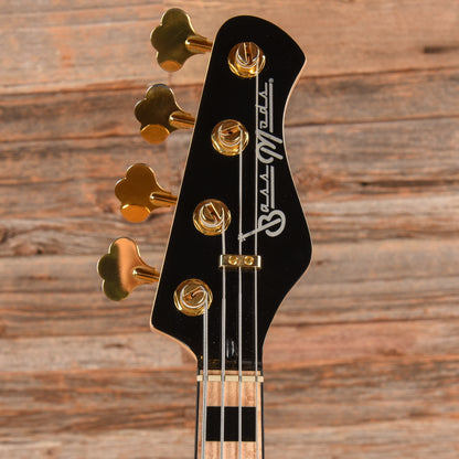 Bass Mods EF-4 Ethan Farmer Black Bass Guitars / 4-String