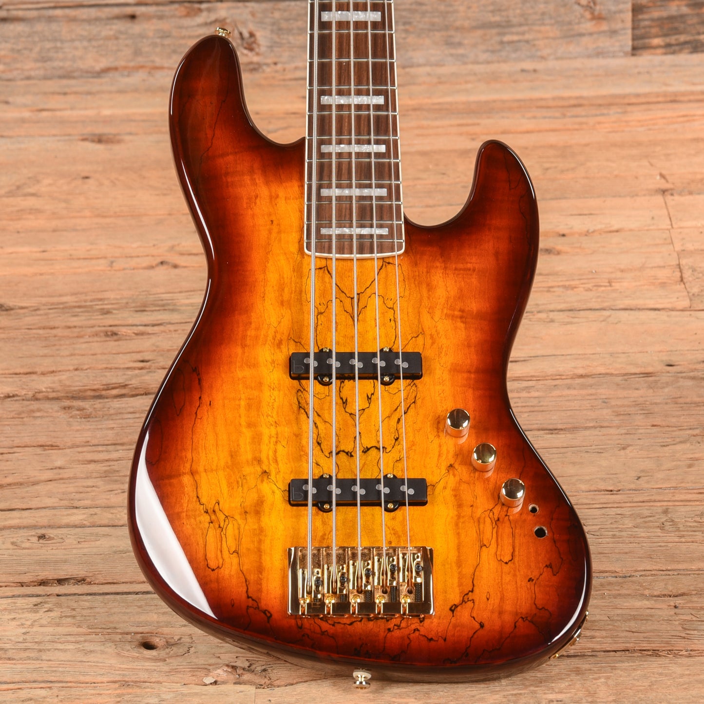 Bass Mods FH-1960 Sunburst Bass Guitars / 5-String or More