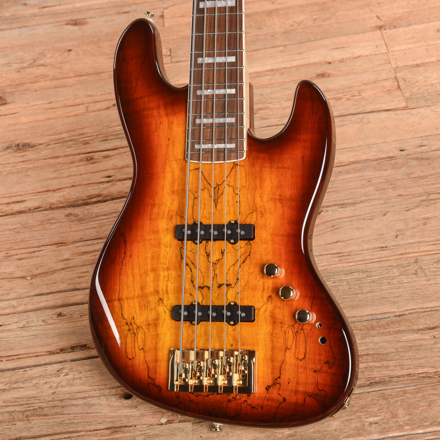 Bass Mods FH-1960 Sunburst Bass Guitars / 5-String or More