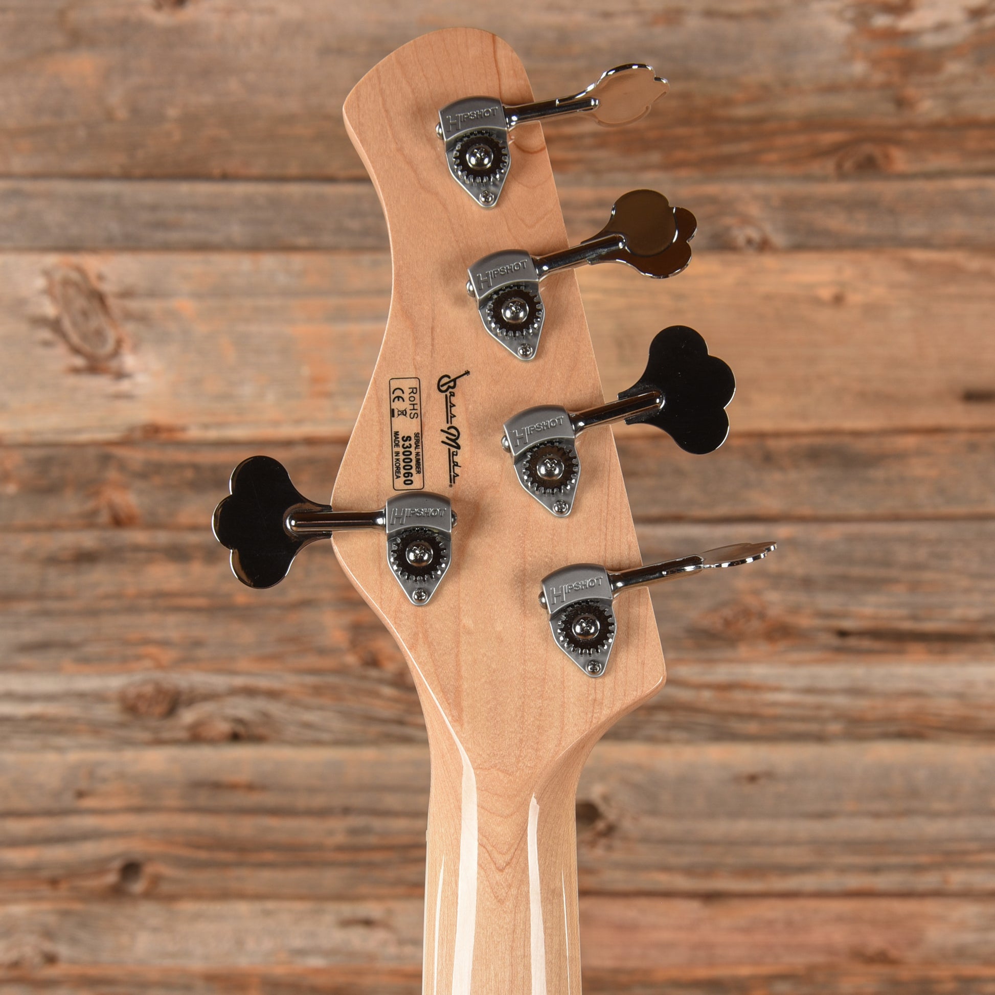 Bass Mods K5TS Transparent Black Bass Guitars / 5-String or More