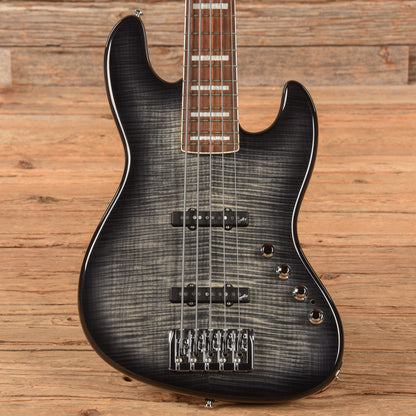 Bass Mods K5TS Transparent Black Bass Guitars / 5-String or More