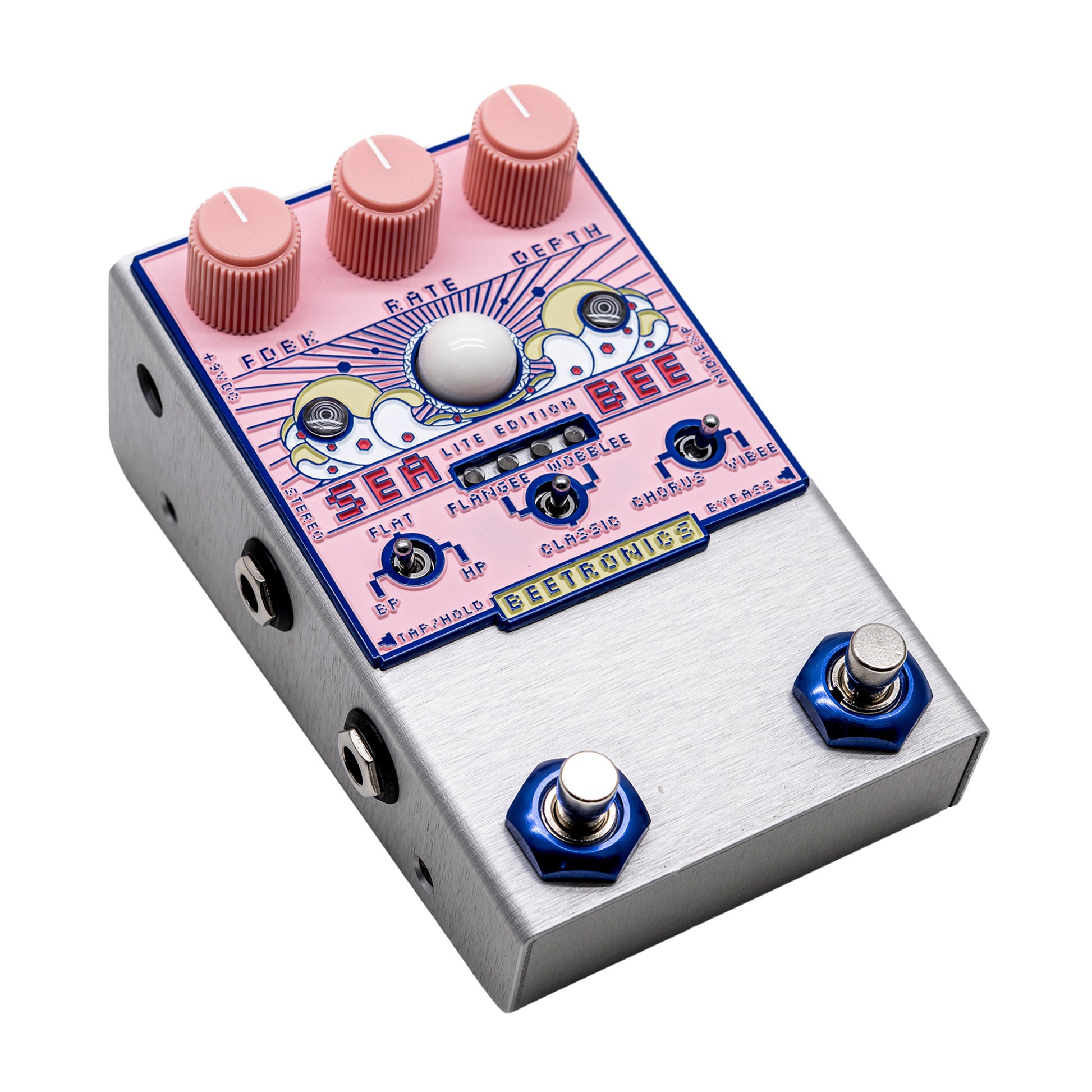 Beetronics Seabee Lite Edition Pink Harmochorus Pedal Effect Pedals