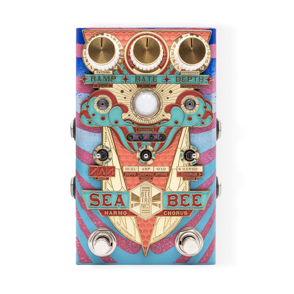 Beetronics Custom Shop Seabee Harmochorus Pedal Effects and Pedals / Chorus and Vibrato