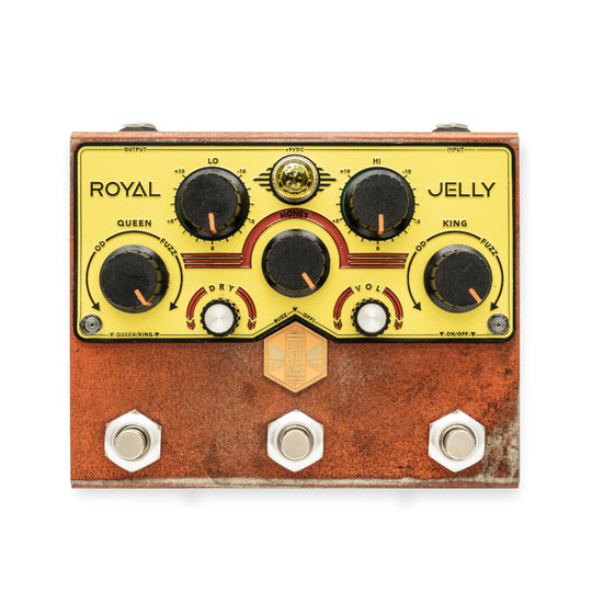 Beetronics Royal Jelly Overdrive/Fuzz Pedal (2024 Chicago Boutique Effects Pedal Bonanza Special Edition) Effects and Pedals / Fuzz