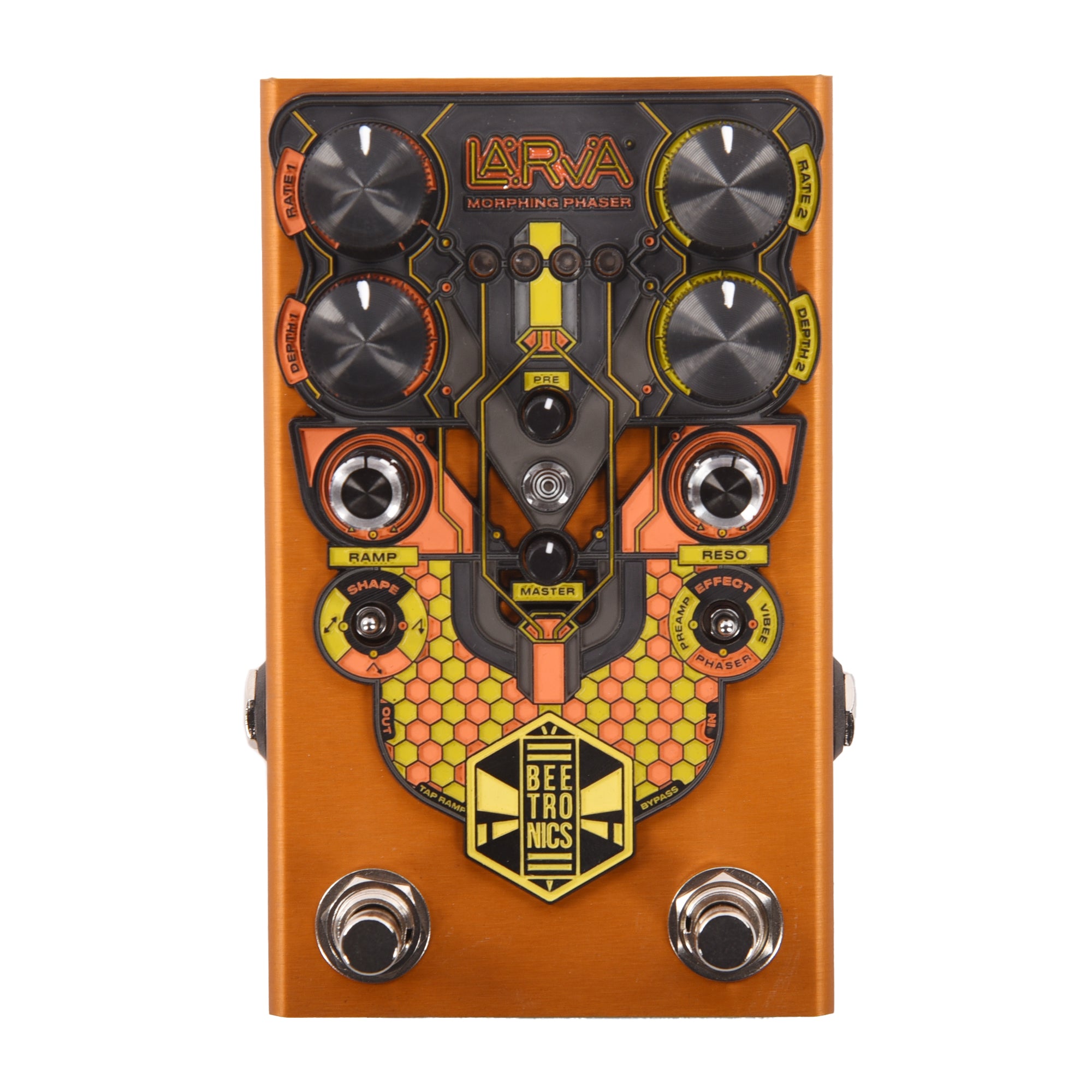 Beetronics Larva Morphing Phaser Pedal Effects and Pedals / Phase Shifters