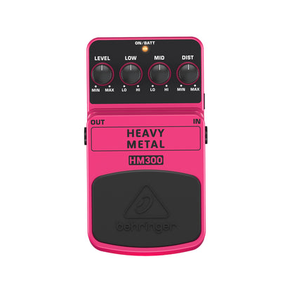 Behringer HM300 Heavy Metal Distortion Pedal Effects and Pedals / Distortion