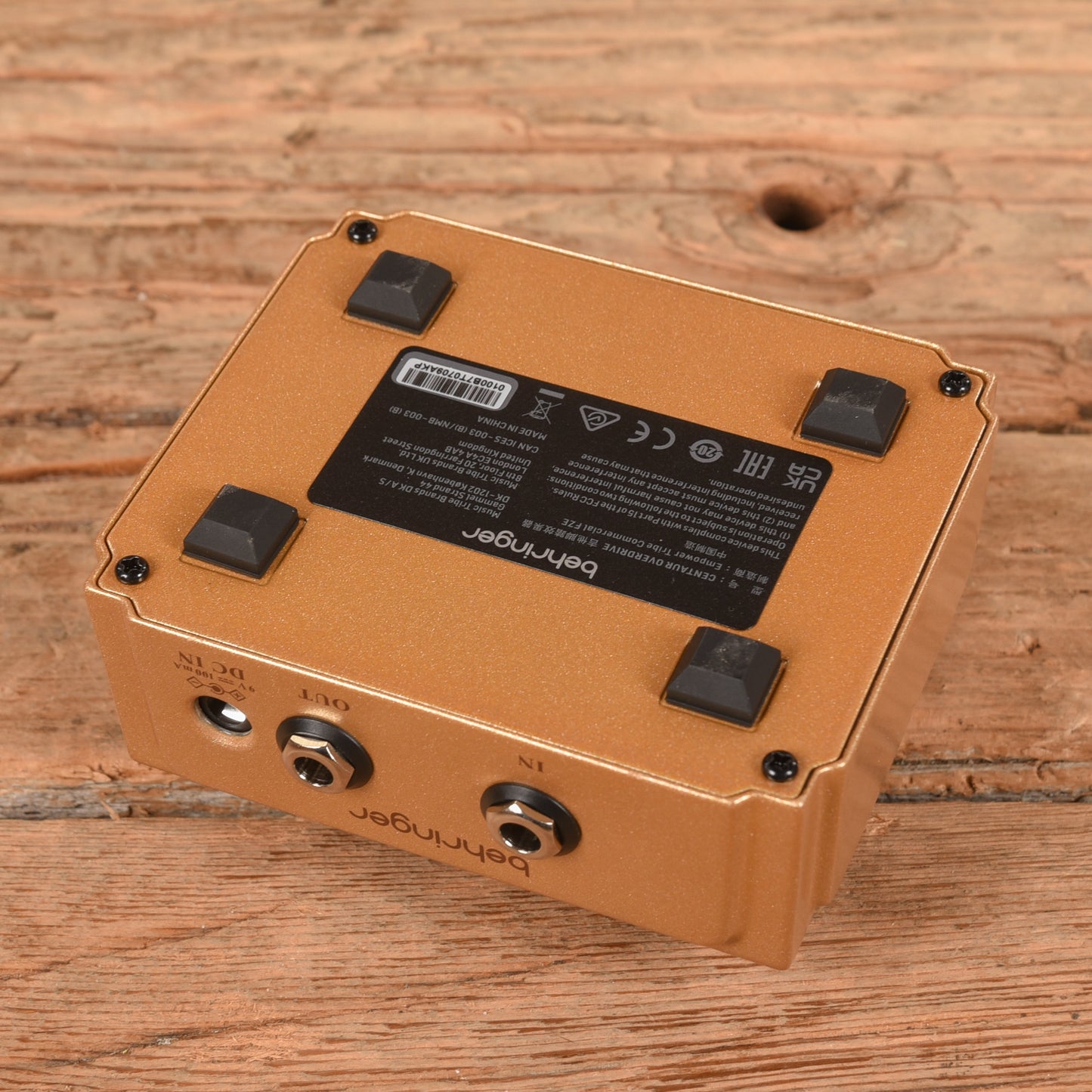 Behringer Centaur Effects and Pedals / Overdrive and Boost