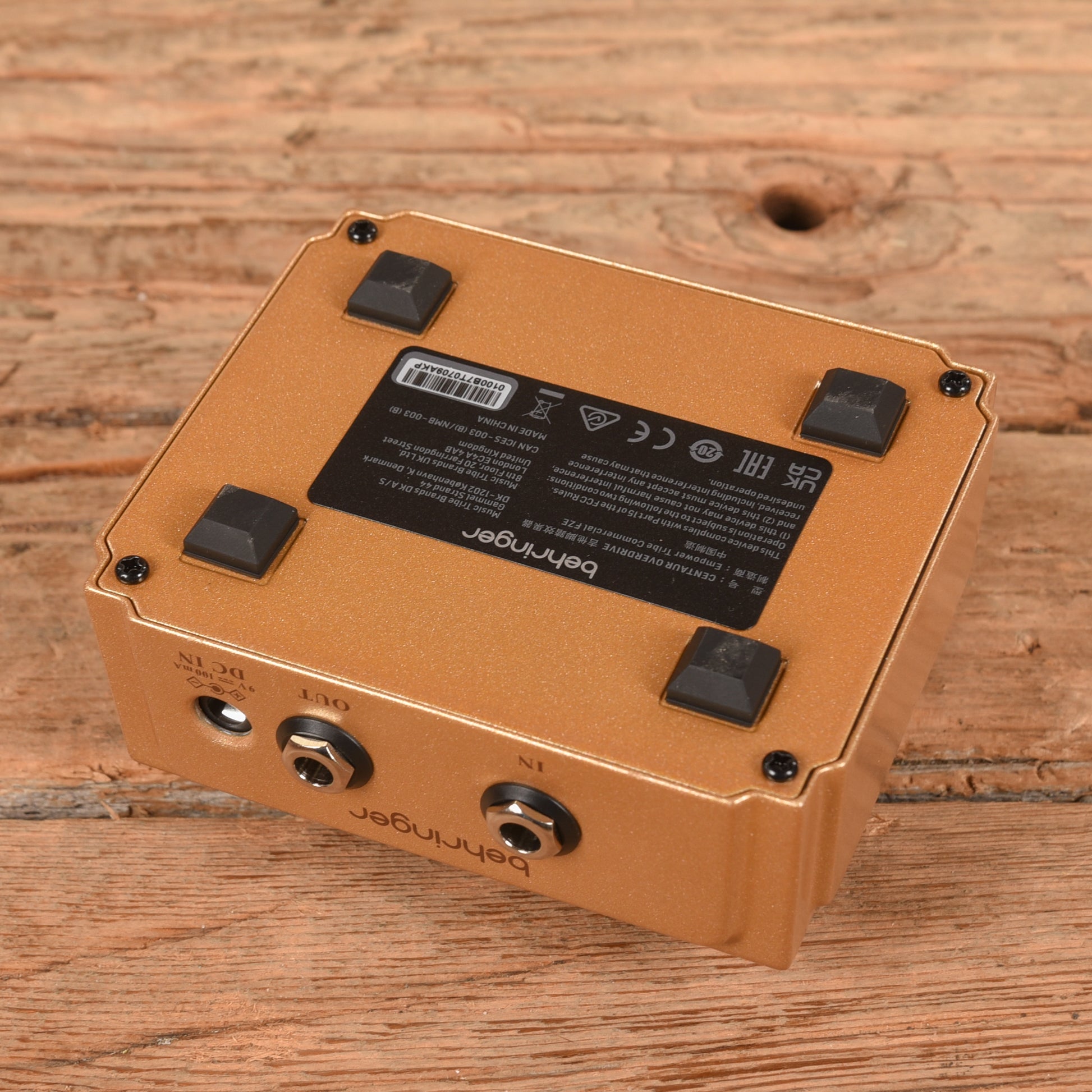 Behringer Centaur Effects and Pedals / Overdrive and Boost