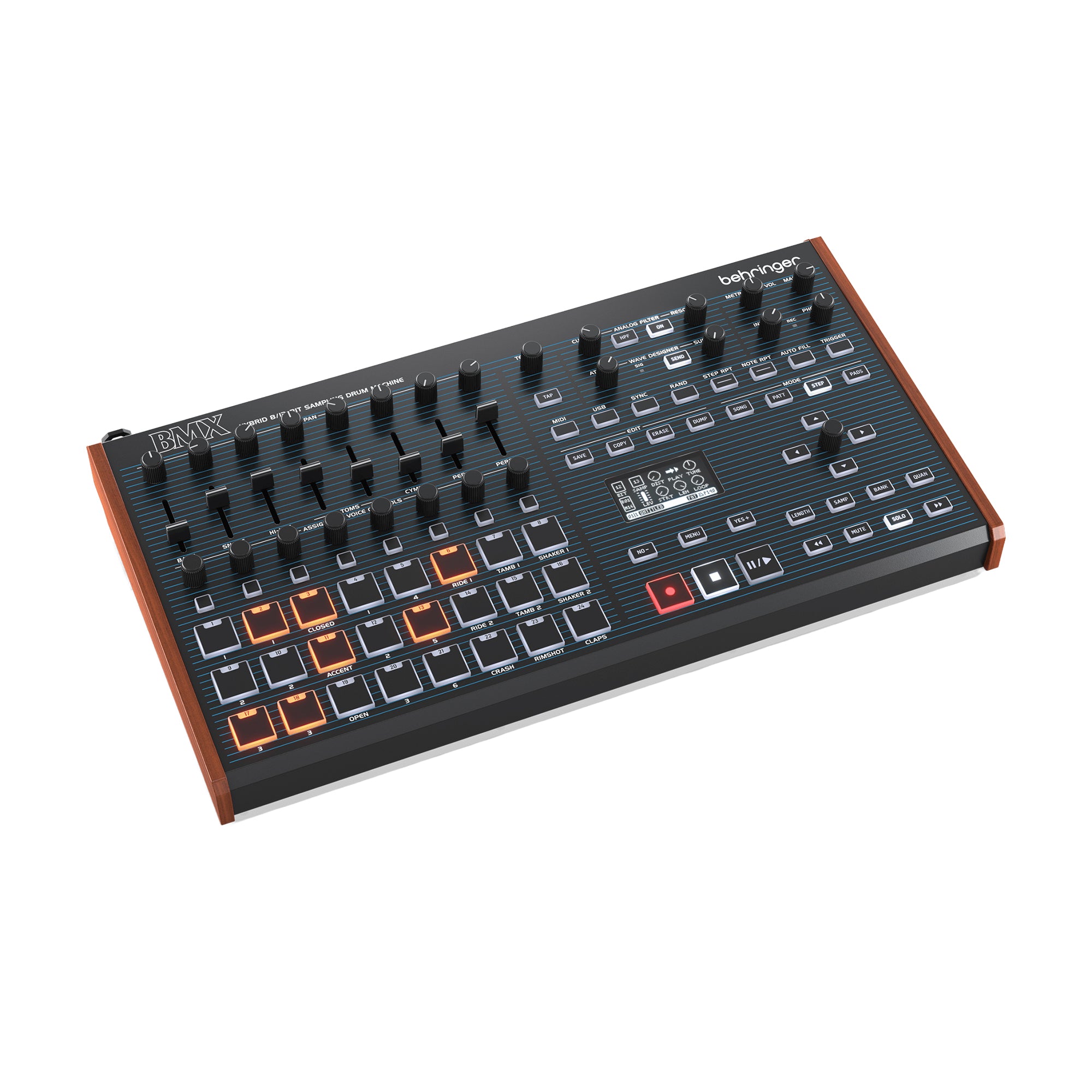 Behringer BMX Classic Hybrid Drum Machine Electronic Percussion