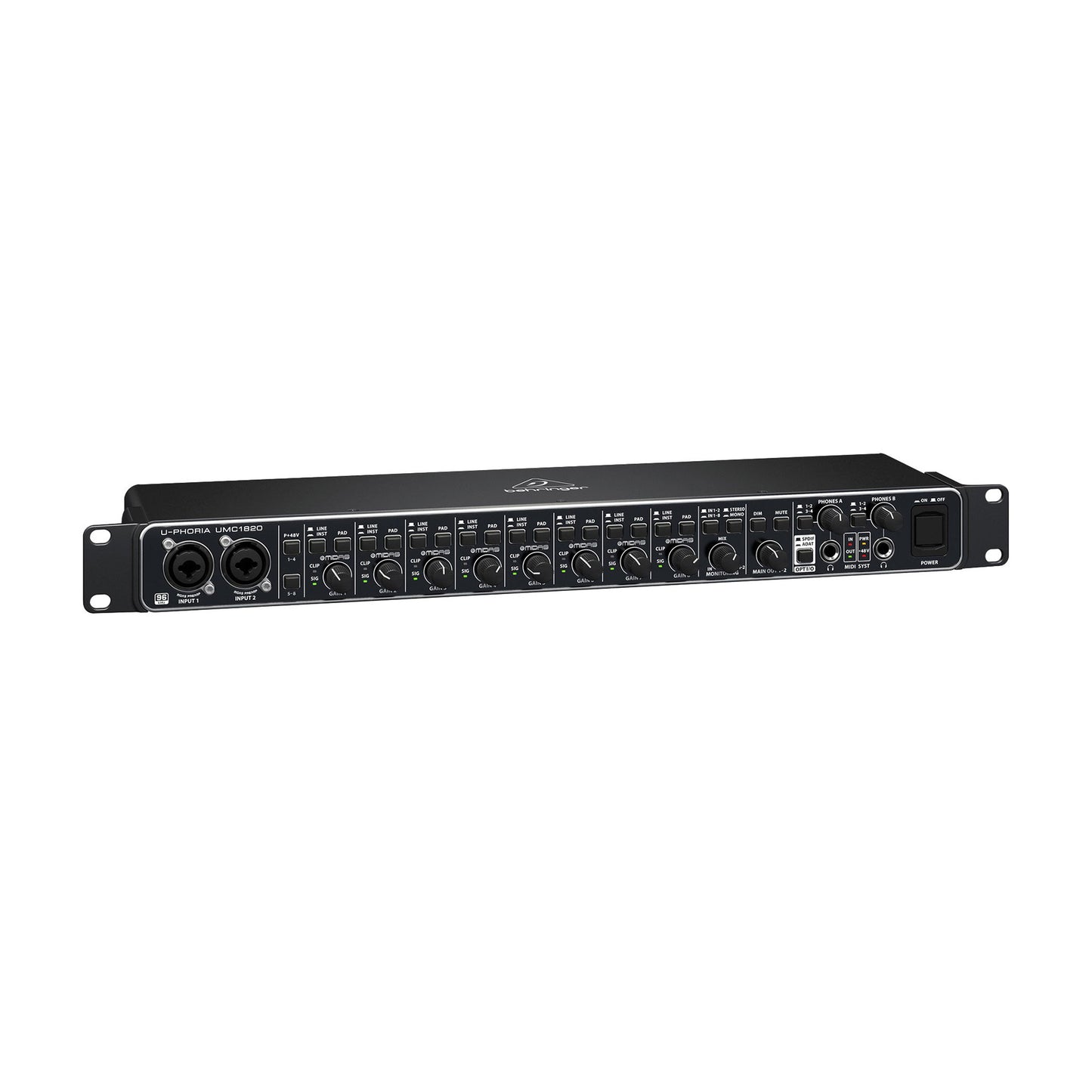 Behringer U-Phoria UMC1820 USB Audio Interface Interfaces