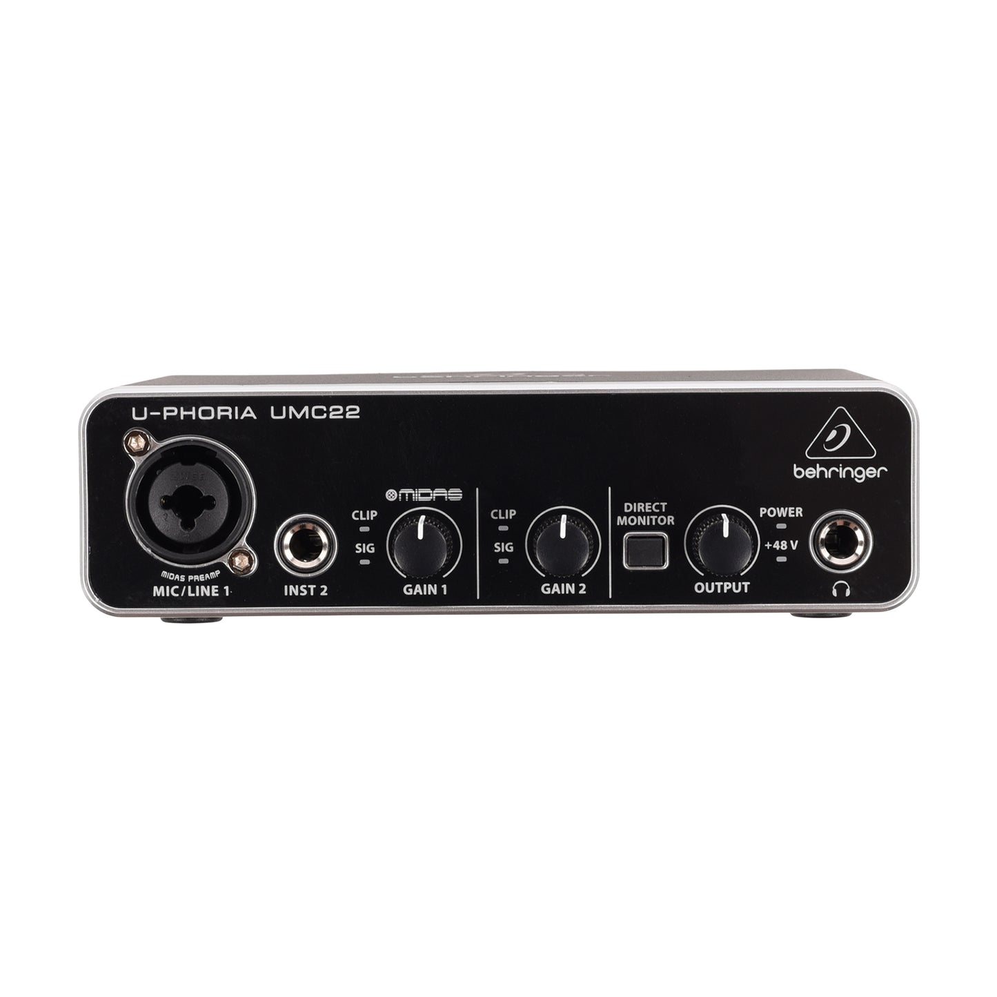 Behringer U-Phoria UMC22 USB Audio Interface Interfaces