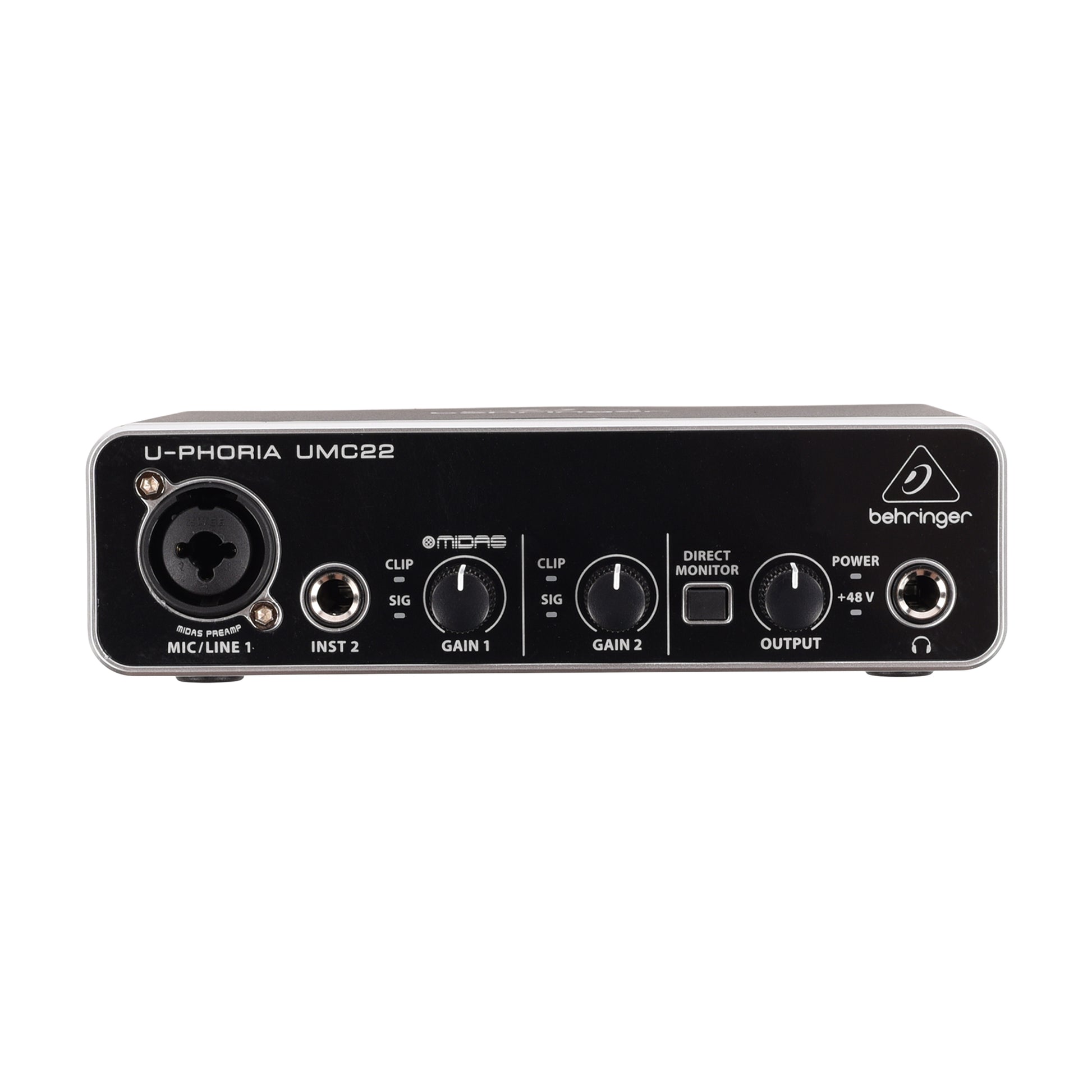 Behringer U-Phoria UMC22 USB Audio Interface Interfaces