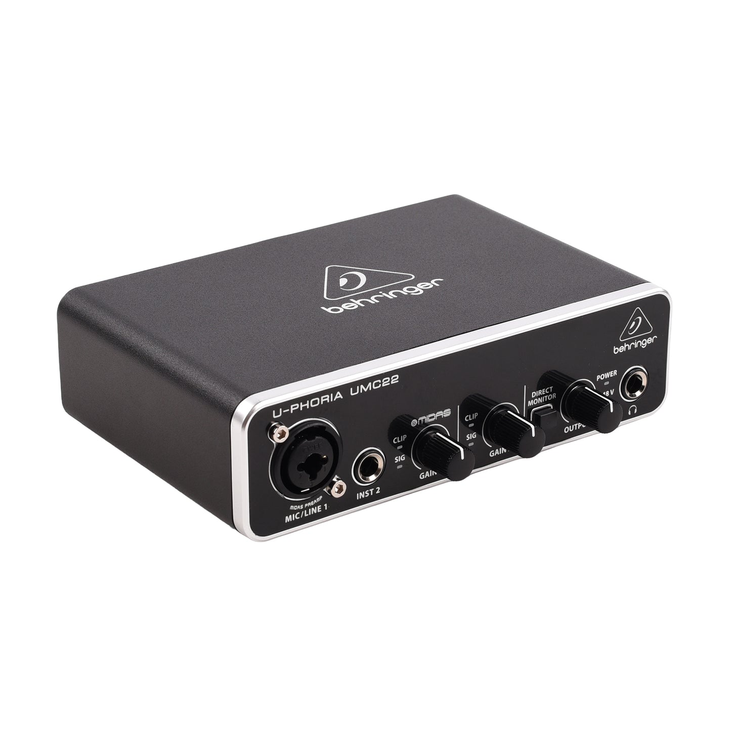 Behringer U-Phoria UMC22 USB Audio Interface Interfaces