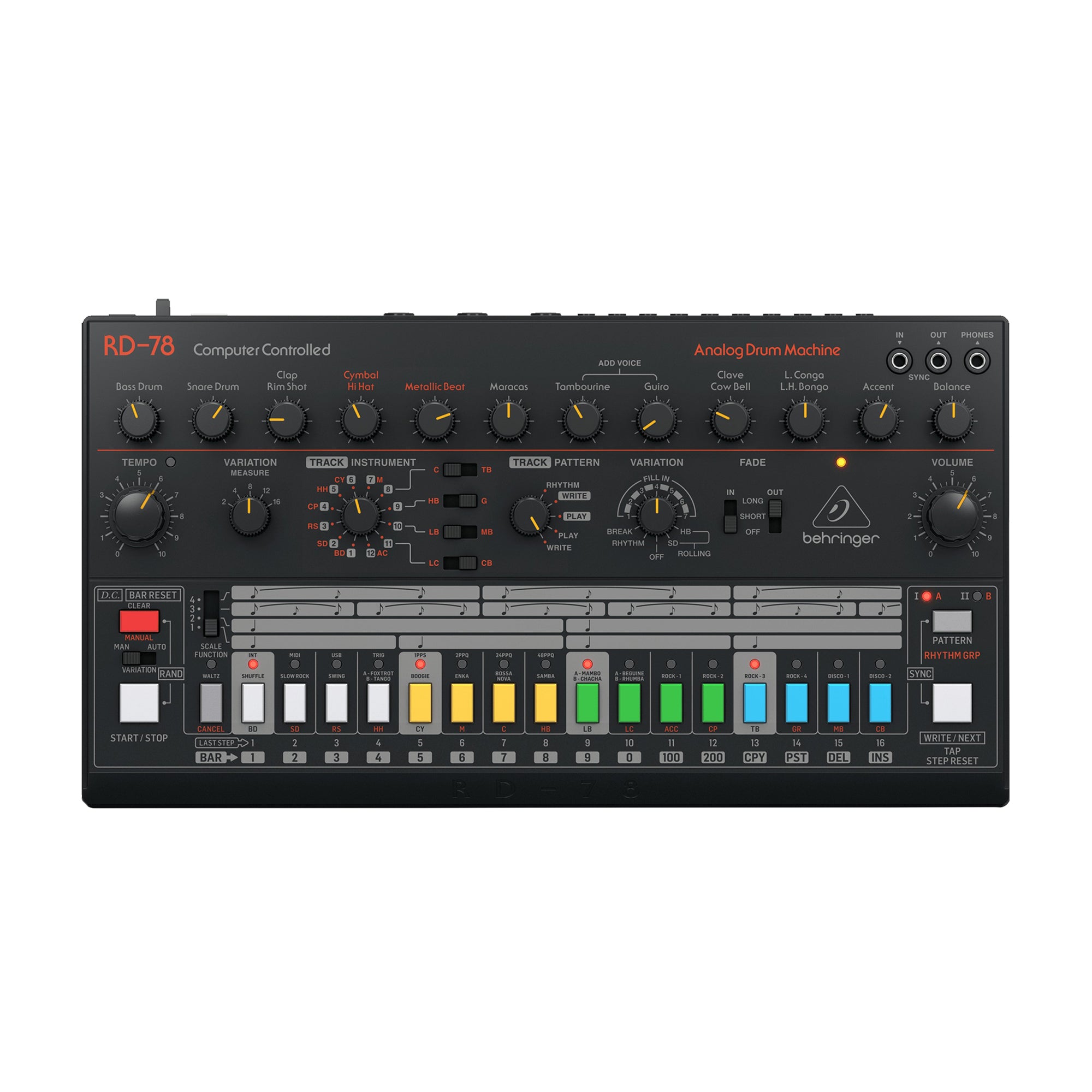 Behringer RD-78 Analog Drum Machine Keyboards and Synths / Drum Machines