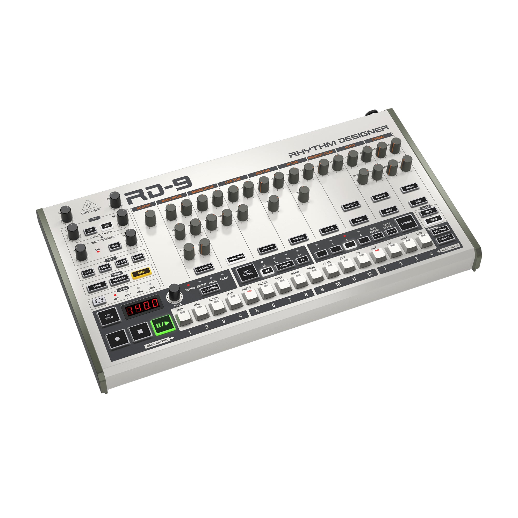 Behringer RD-9 Analog Drum Machine Keyboards and Synths / Drum Machines