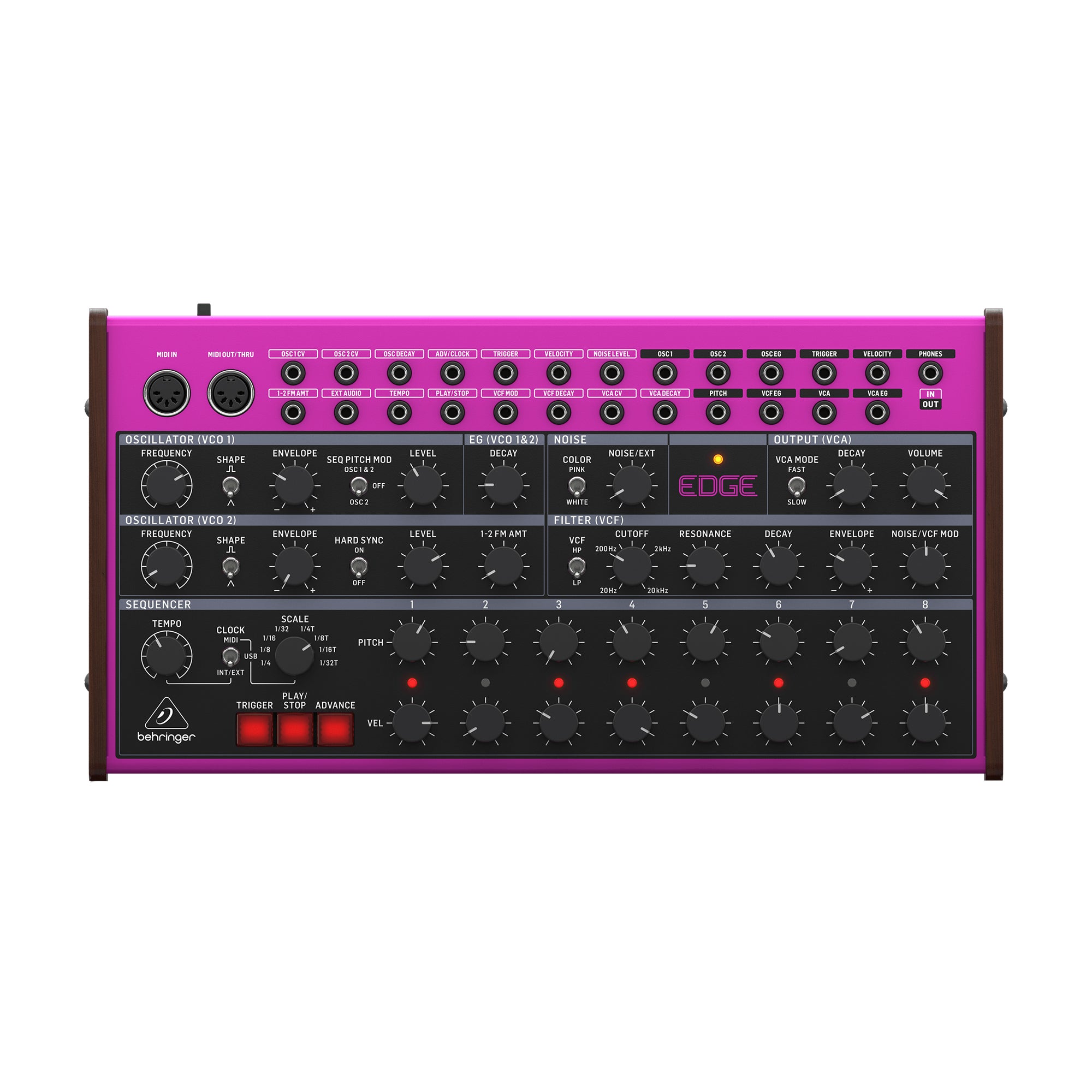 Behringer Edge Semi-modular Analog Percussion Synthesizer Keyboards and Synths / Synths / Digital Synths