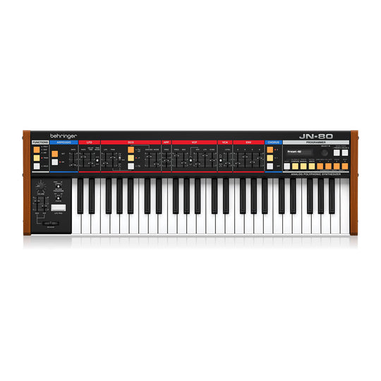 Behringer JN-80 Classic Analog 8-Voice Programmable Polyphonic Synthesizer Keyboards and Synths / Synths / Digital Synths