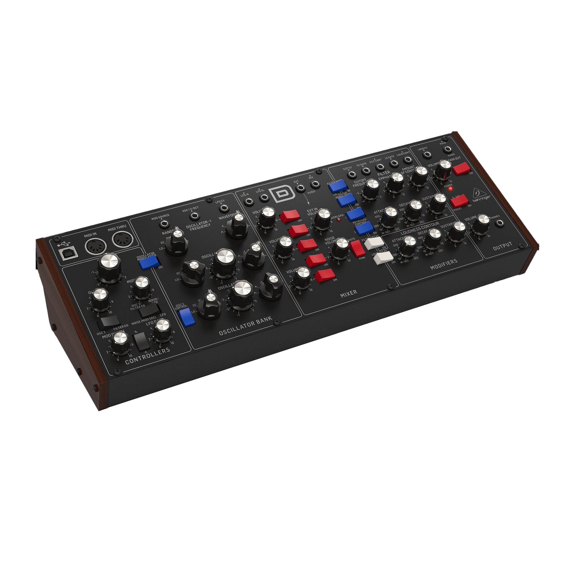Behringer Model D Monophonic Analog Desktop Synthesizer Keyboards and Synths / Synths / Digital Synths