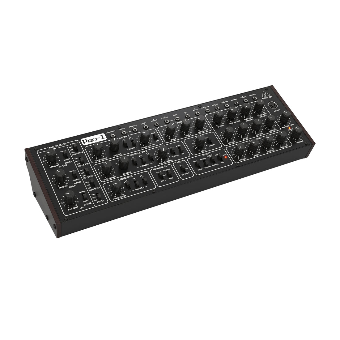 Behringer PRO-1 Monophonic Semi-Modular Analog Desktop Synthesizer ...