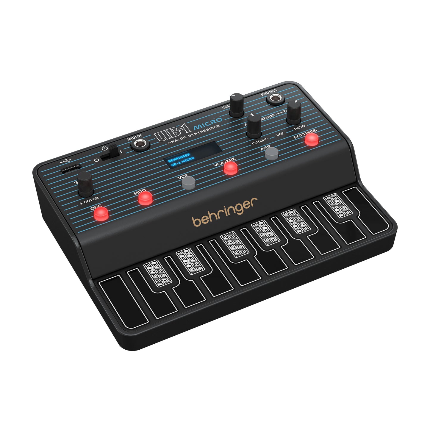 Behringer UB-1 Micro Portable Analog Synthesizer Keyboards and Synths / Workstation Keyboards
