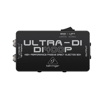 Behringer Ultra-DI DI400P 1-channel Passive Instrument Direct Box Pro Audio / DI Boxes