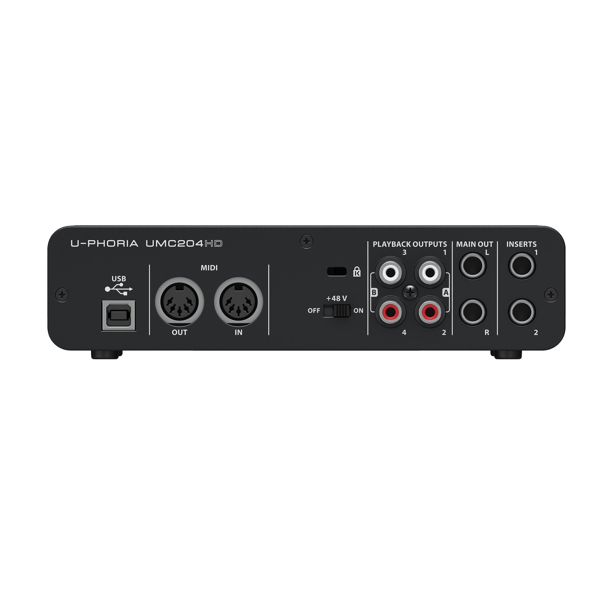 Behringer U-Phoria UMC204HD USB Audio Interface – Chicago Music