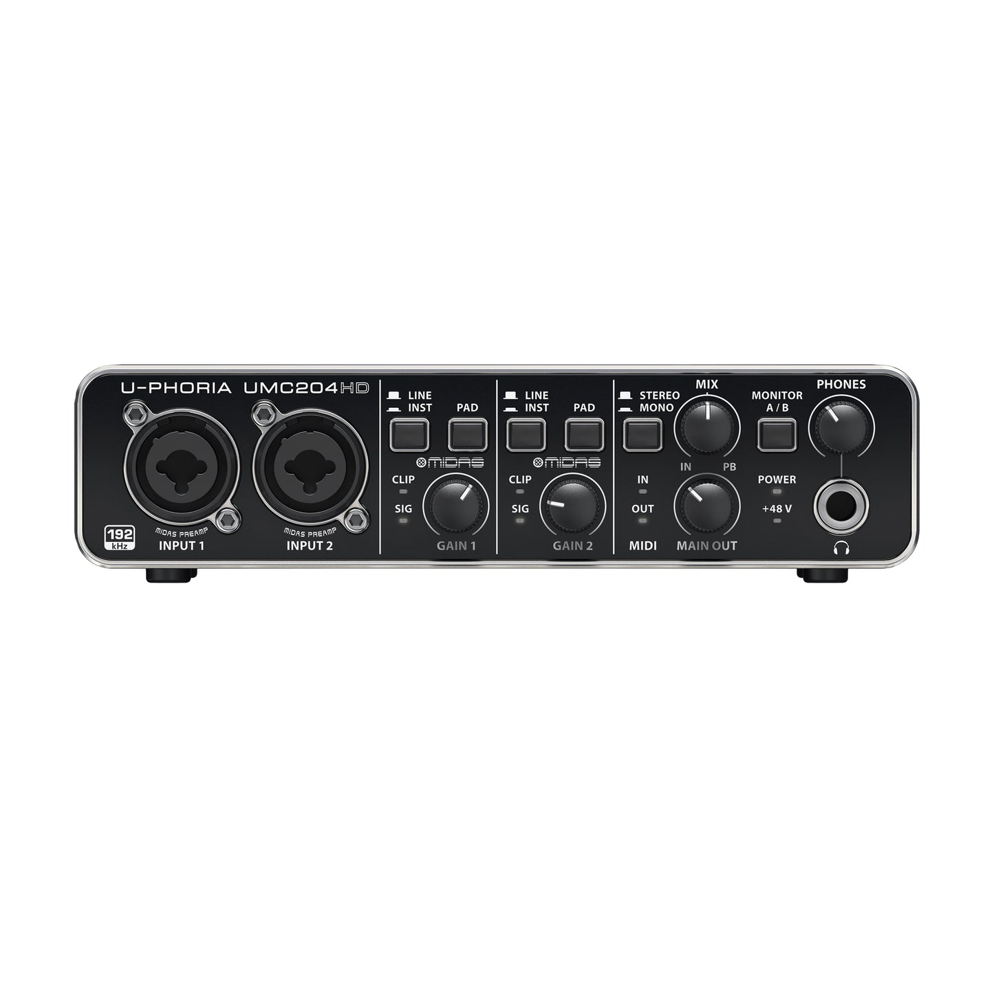 Behringer U-Phoria UMC204HD USB Audio Interface Pro Audio / Interfaces
