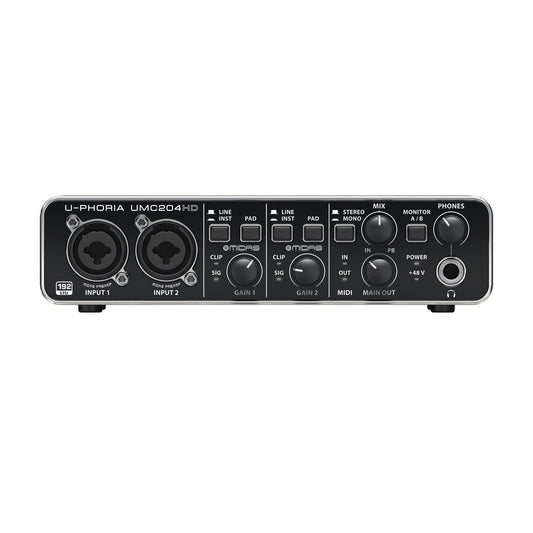 Behringer U-Phoria UMC204HD USB Audio Interface Pro Audio / Interfaces