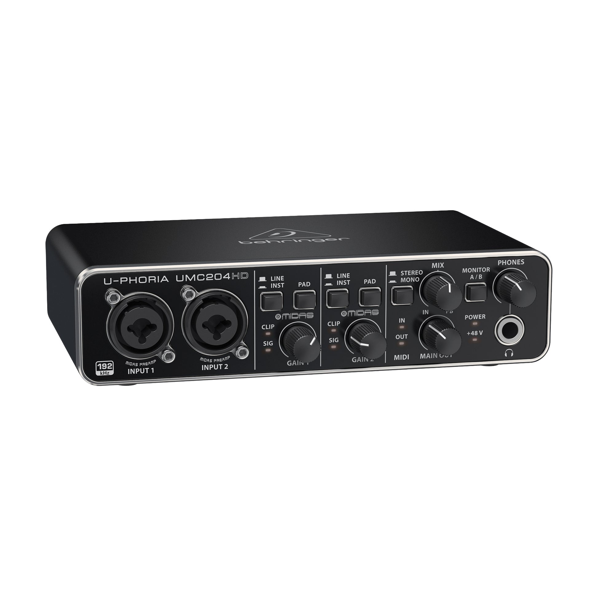 Behringer U-Phoria UMC204HD USB Audio Interface Pro Audio / Interfaces