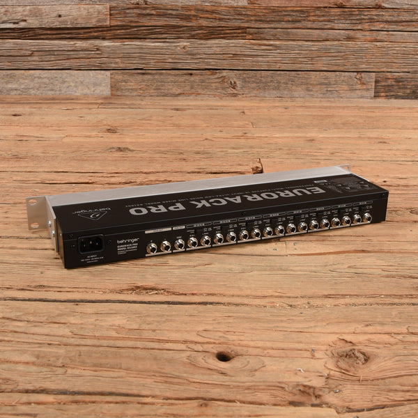 Behringer Eurorack Pro RX1602 16Input Line Mixer Chicago Music Exchange