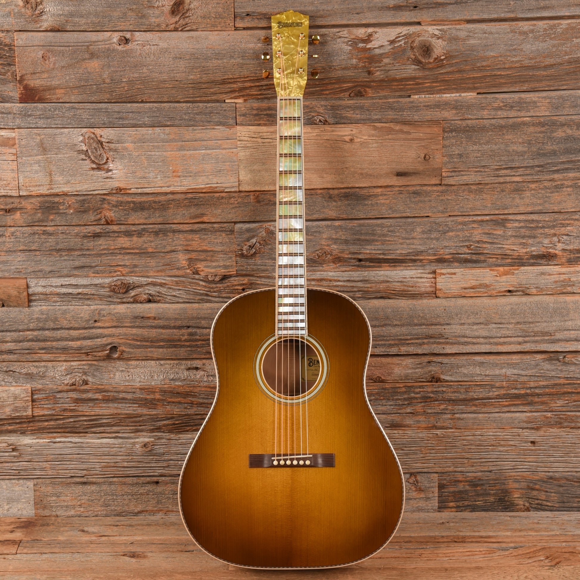 Benavides Guitars Heritage 13 Torrefied Adirondack/Ancient Swamp Kauri Shade Top Acoustic Guitars / Dreadnought
