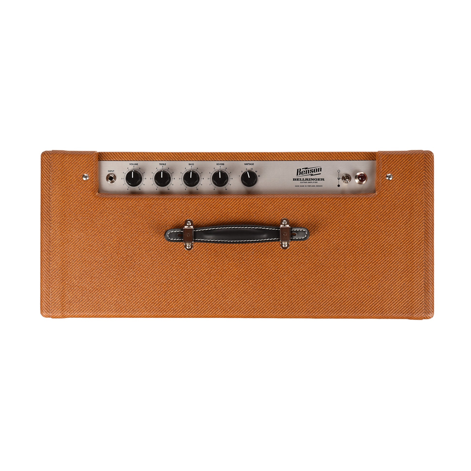 Benson Bellringer 35w 1x12 Combo Amp Tweed w/ Oxblood Grille Amplifiers