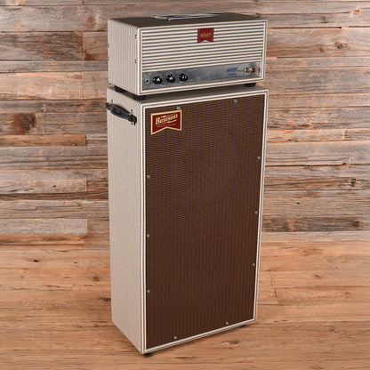 Benson Benson Amps Chimera 30-Watt 2x12" Guitar Amp Half Stack Hickory Stripe Amplifiers