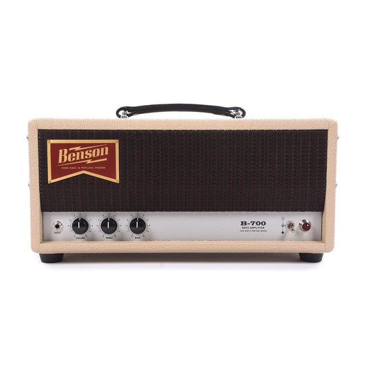 Benson B700 700w Bass Tube Amp Head Blonde w/ Purple Grill Amps / Bass Amps / Bass Heads